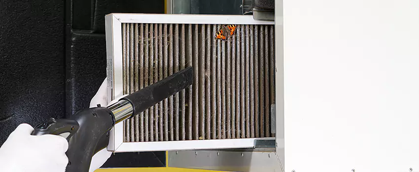 Clogged Air Duct Cleaning Process in Farmers Branch, TX