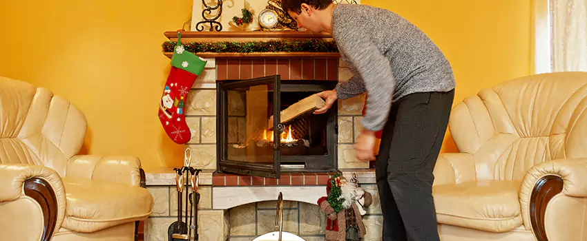 Gas to Wood-Burning Fireplace Conversion Services in Farmers Branch, Texas