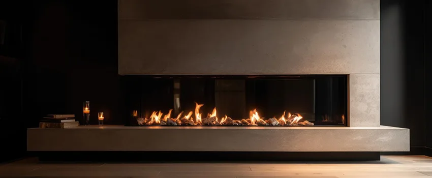 Gas Fireplace Ember Bed Design Services in Farmers Branch, Texas