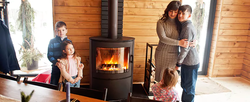 Morso Cast Iron Fireplace Insert Installation in Farmers Branch, Texas