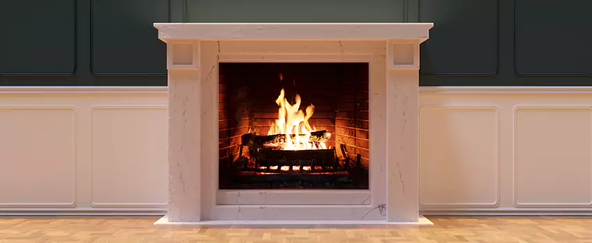 Open Flame Wood-Burning Fireplace Installation Services in Farmers Branch, Texas
