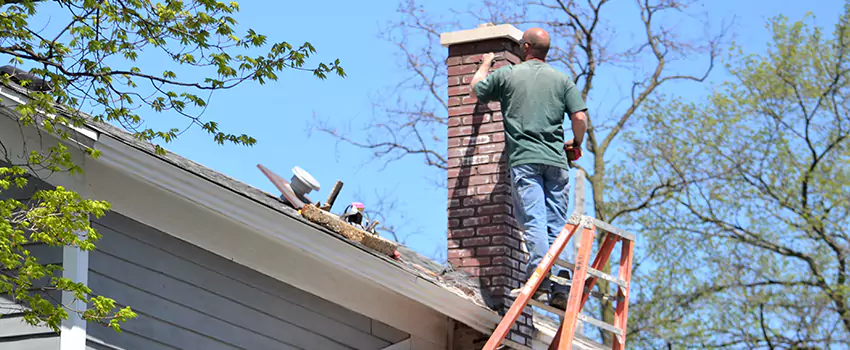 Vinyl and PVC Chimney Flashing Installation in Farmers Branch, TX