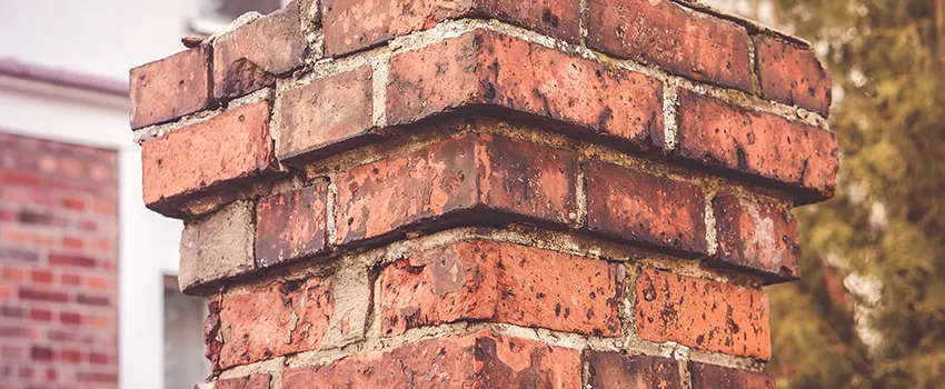 Cracked Chimney Bricks Repair Cost in Farmers Branch, Texas